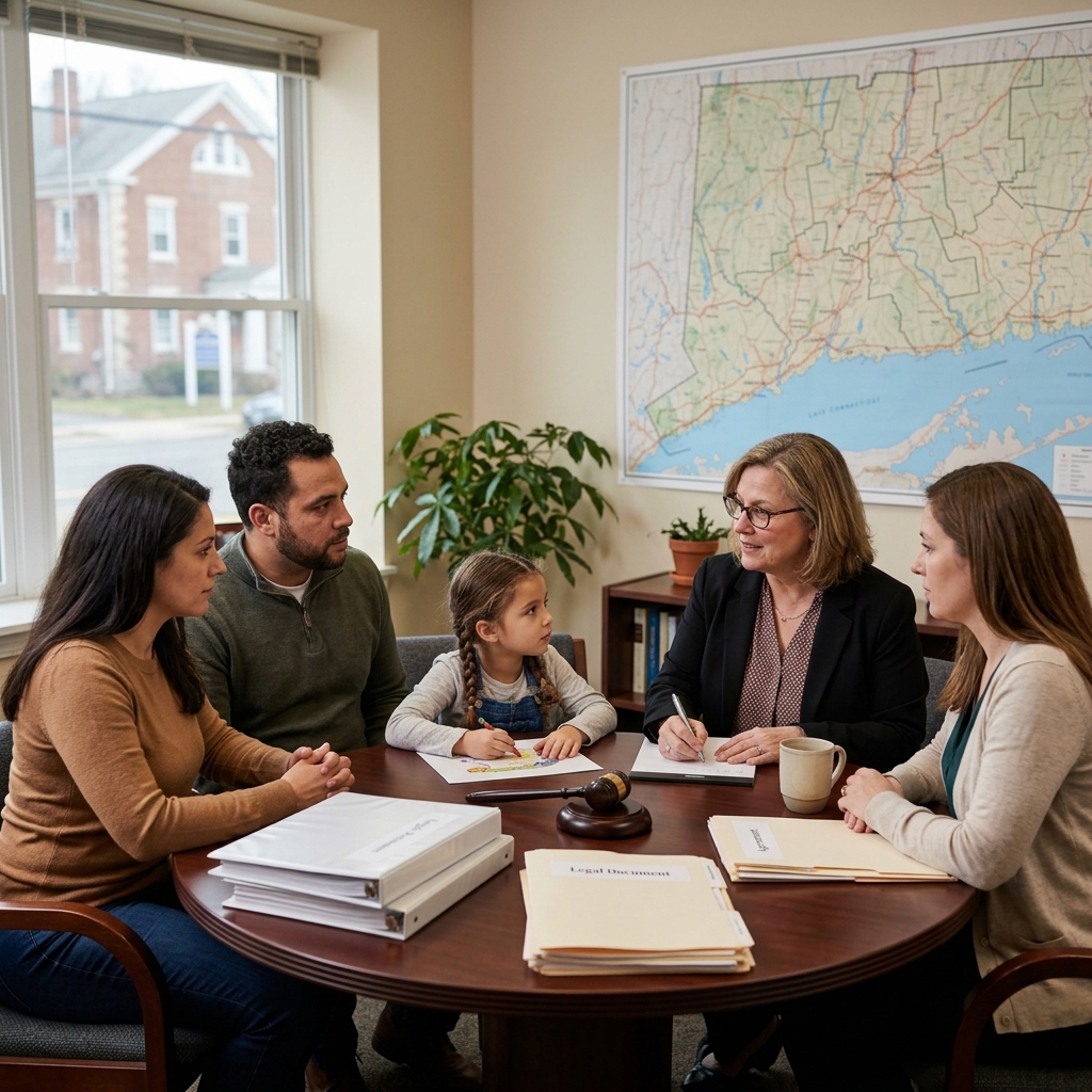 A practical, plain-language guide to how Connecticut courts handle child custody, parenting time, and the best interests of your child.