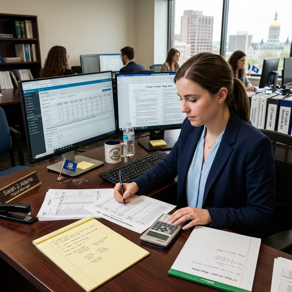 A practical, plain‑language guide to how overtime works in Connecticut, who must be paid, and how employees can protect their rights.