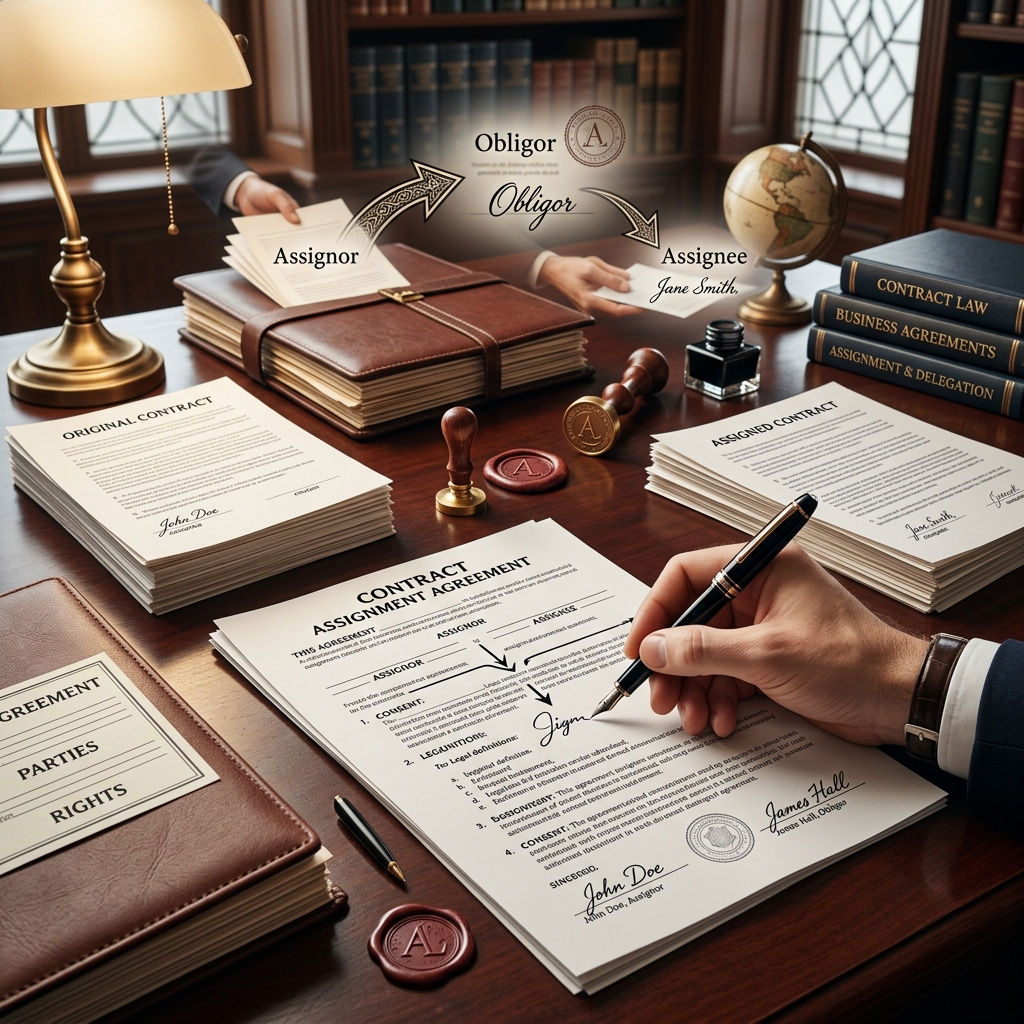 Learn how contract assignment agreements transfer rights and duties, when they are enforceable, and how to draft them correctly.