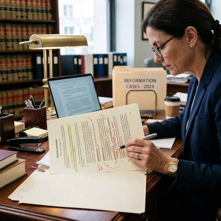 Understanding Contract Reformation in Modern Contract Law