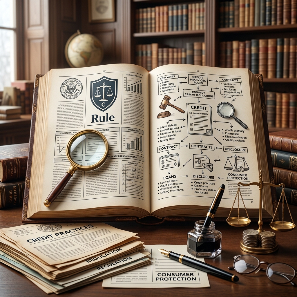 A practical guide to how the Credit Practices Rule protects borrowers from unfair contract terms, cosigner abuses, and excessive late fees.