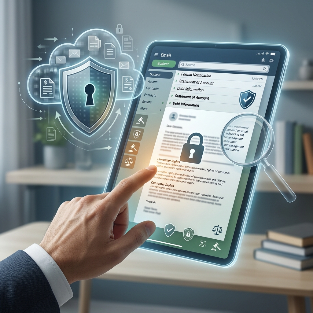 Learn how debt collectors use email, what disclosures to expect, and how a Privacy Act Statement protects the information you choose to share.