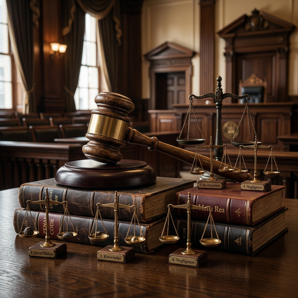 How intent, evidence, and legal standards shape different levels of criminal guilt and the outcomes in court.