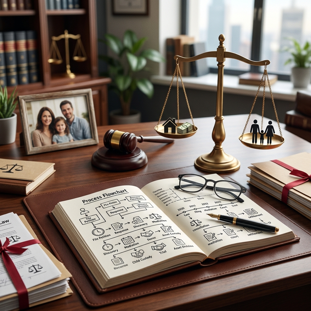 A clear, step‑by‑step guide to the legal, financial, and practical issues you’ll face when ending a marriage in the United States.