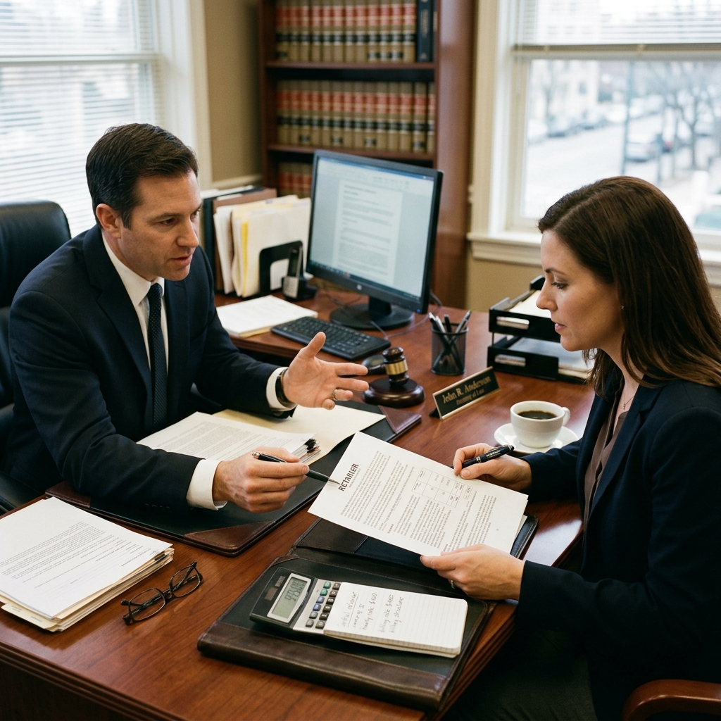 Learn how divorce lawyers charge, what retainers cover, and how case complexity and location can dramatically impact your total legal bill.