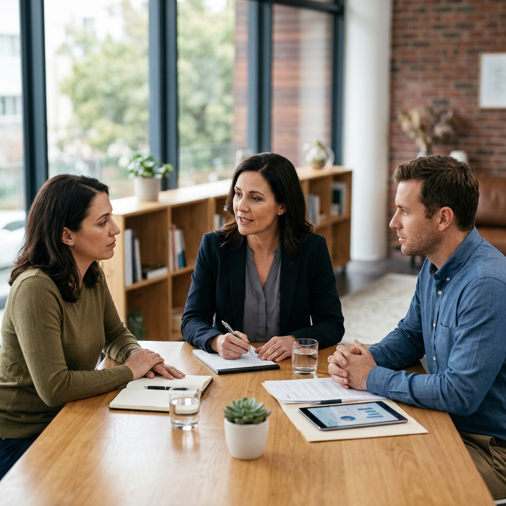 A step-by-step guide to how divorce mediation works, from first meeting to final agreement.