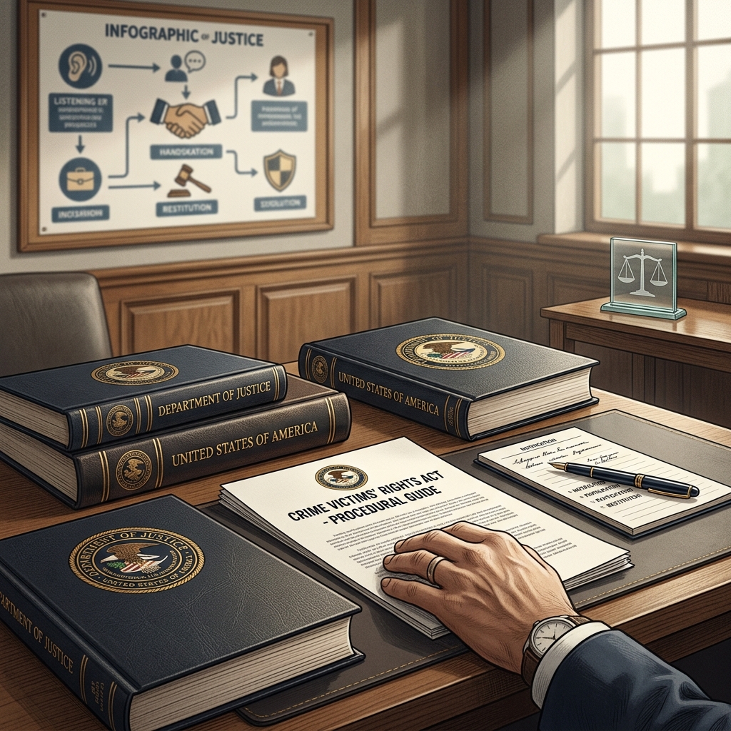 A practical, plain‑language guide to how the U.S. Department of Justice handles complaints and safeguards crime victims’ rights under federal law.