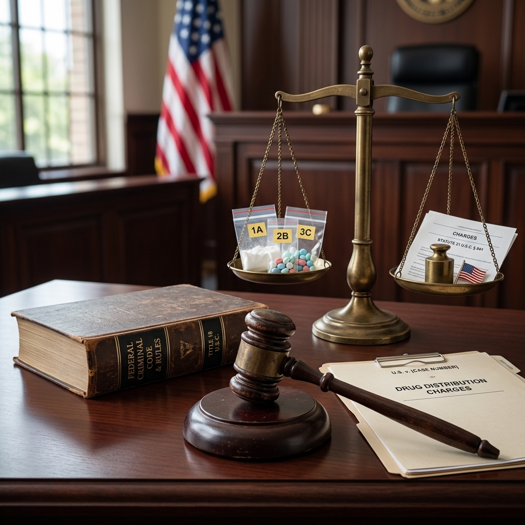 A clear guide to how U.S. law defines drug distribution, potential penalties, and what factors can make a case more serious.