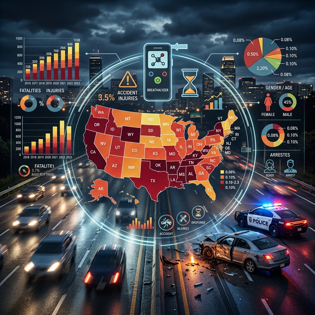 A data-driven look at drunk and impaired driving crashes, their human and economic toll, and how prevention efforts can save lives.
