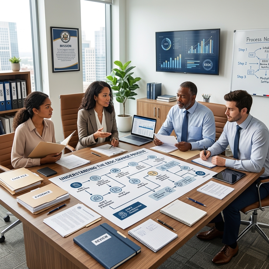 EEOC Charge Process: Step-By-Step Guide For Employees In 2025 A clear, step‑by‑step guide to how the EEOC investigates workplace discrimination charges and what employees and employers can expect.