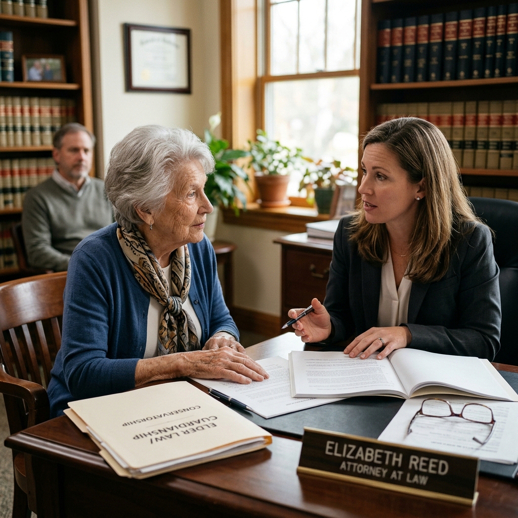 A practical guide to how courts appoint guardians and conservators, what they do, and how families can protect vulnerable older adults.
