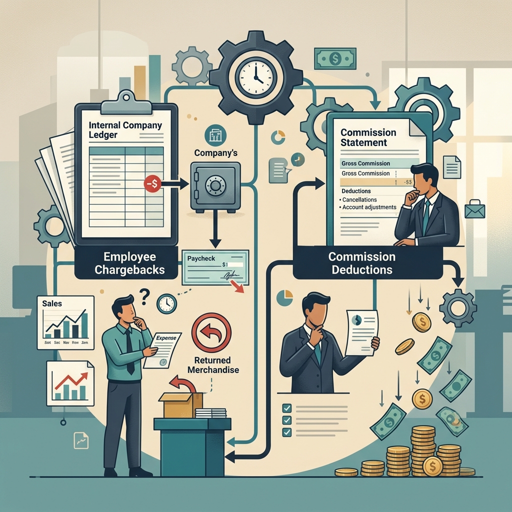 A practical legal guide to employee chargebacks, commission deductions, bonuses, and how workers and employers can avoid costly wage disputes.
