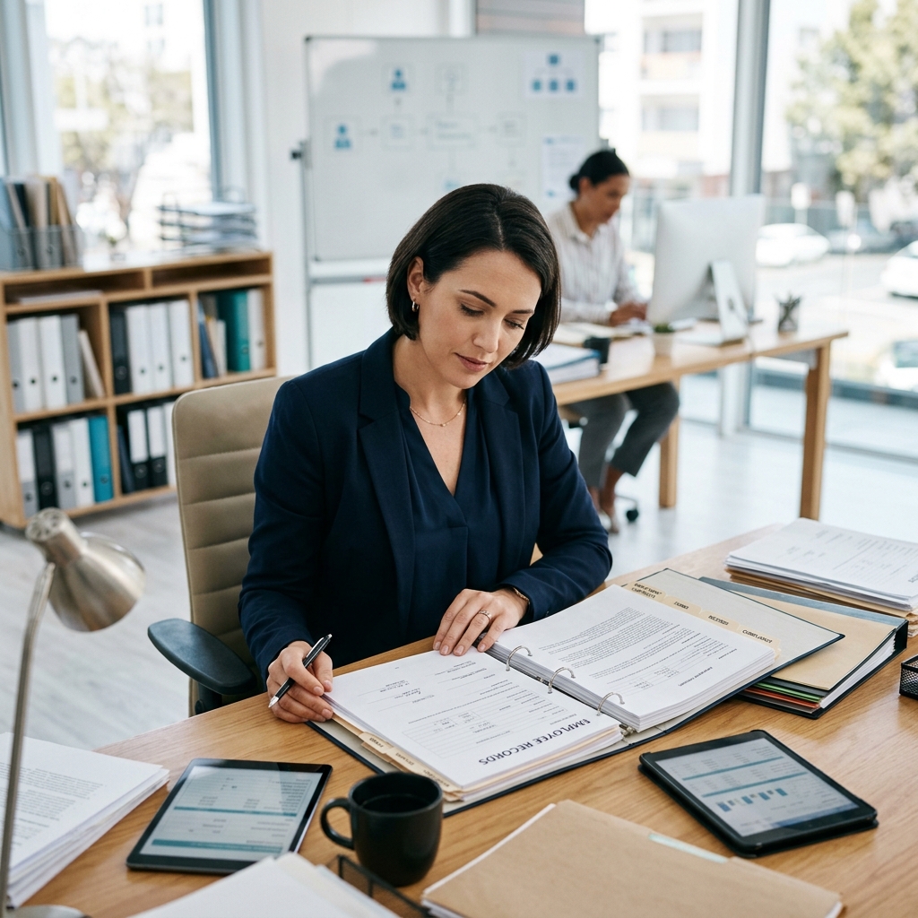 A practical guide for U.S. employers on employee documentation, legal compliance, recordkeeping duties, and best practices for personnel files.