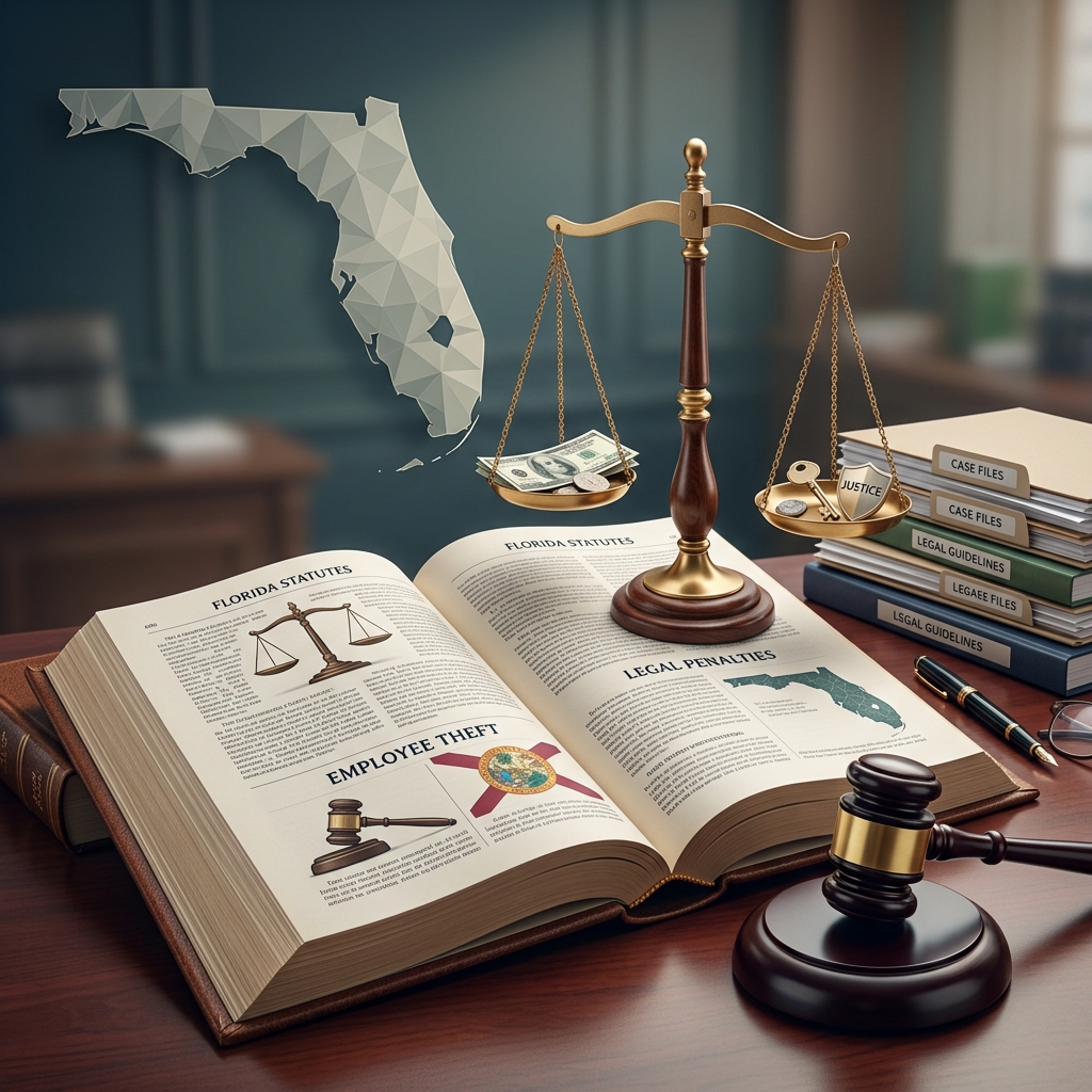 A practical guide to how Florida treats employee theft, the penalties involved, and what employers and workers need to know.