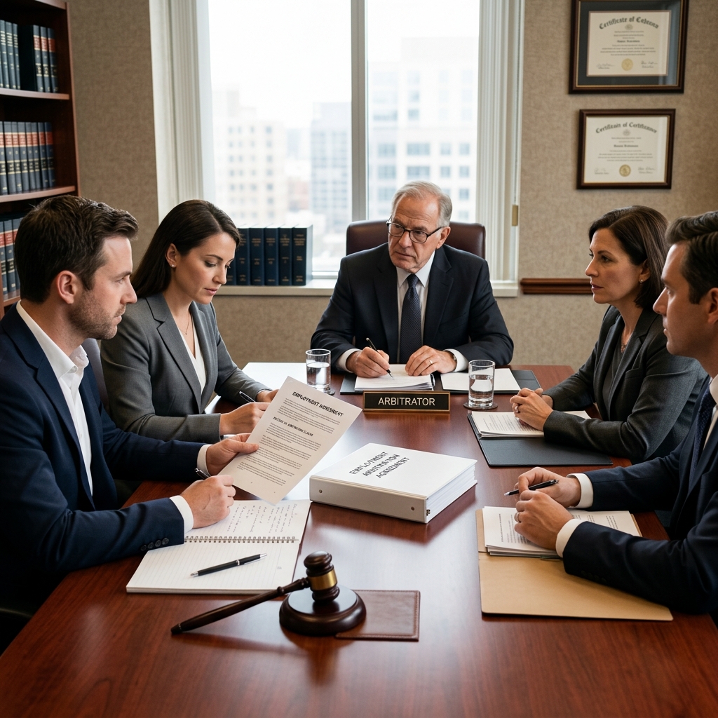 A practical, worker-focused guide to how employment arbitration agreements work, what they mean for your rights, and how to evaluate them.