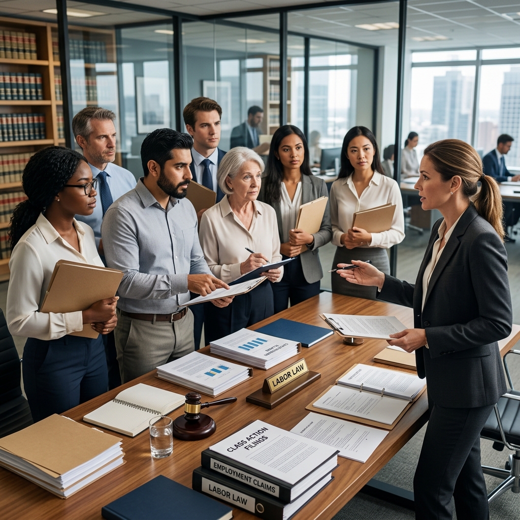A practical guide to how workers can use employment class action lawsuits to challenge unlawful workplace practices and seek collective justice.
