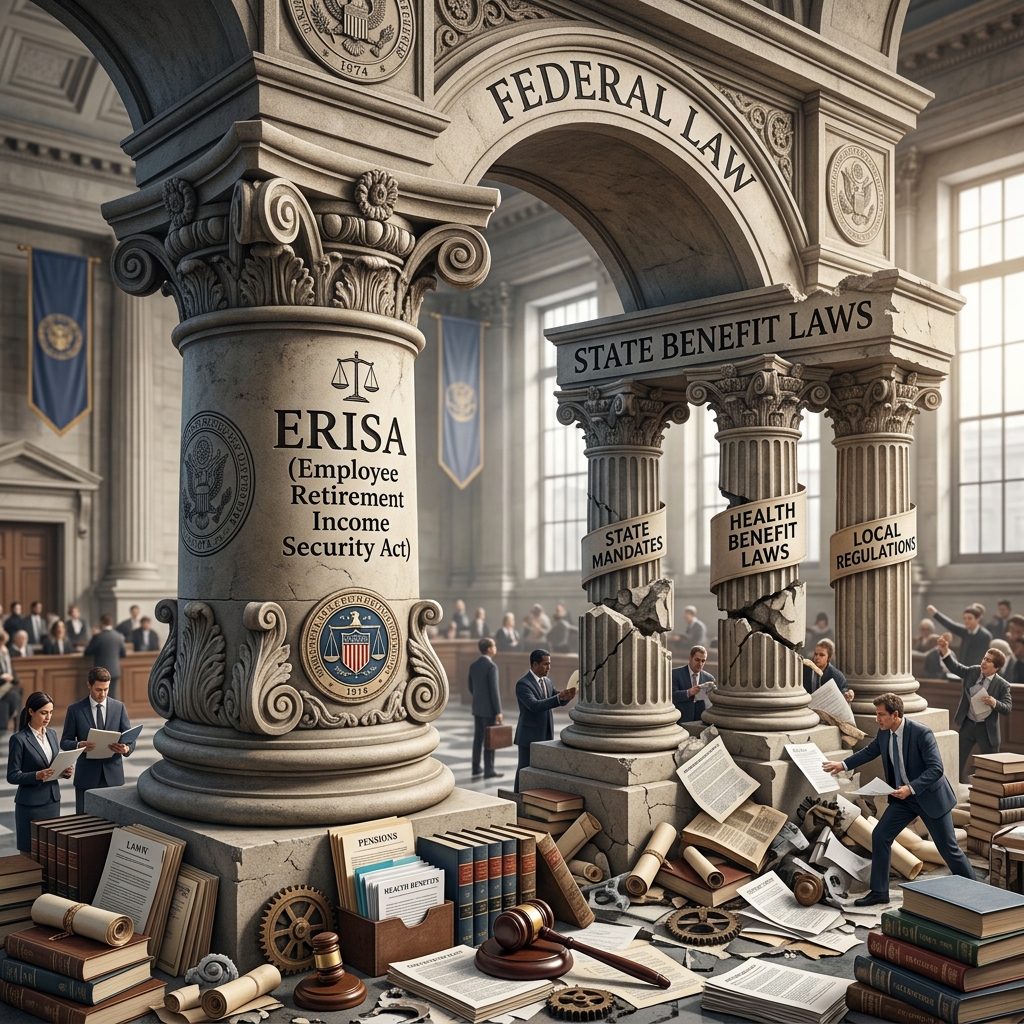 A practical guide to how ERISA’s broad preemption rule interacts with state laws that regulate employee benefits and insurance.