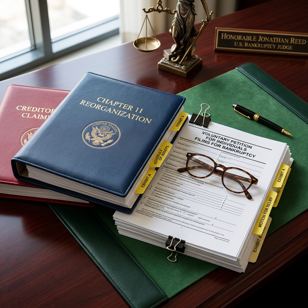 A clear, practical walkthrough of how consumer and business bankruptcy cases move through the federal courts from filing to discharge.