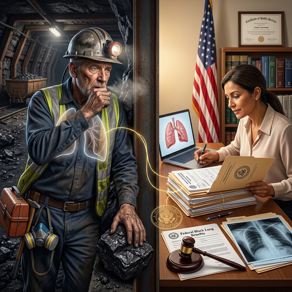 A practical guide to federal black lung benefits, eligibility, compensation rules, and how coal miners and their families can file and protect their rights.