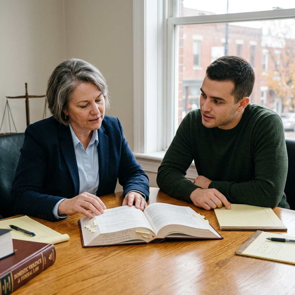 A clear, practical guide to how federal domestic violence, firearms, and protection order laws work and what victims need to know.