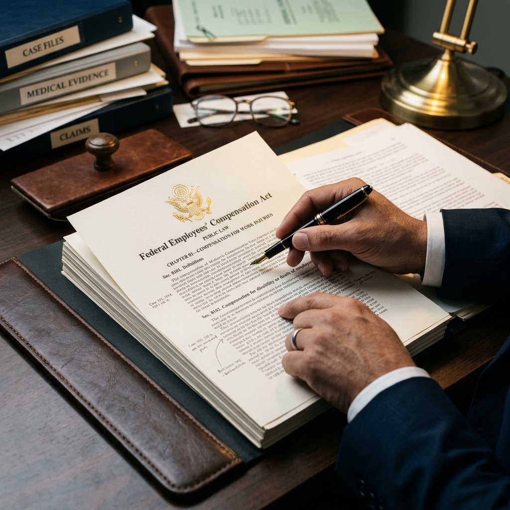 A practical guide to how the Federal Employees’ Compensation Act protects civilian federal workers after job-related injury, illness, or death.