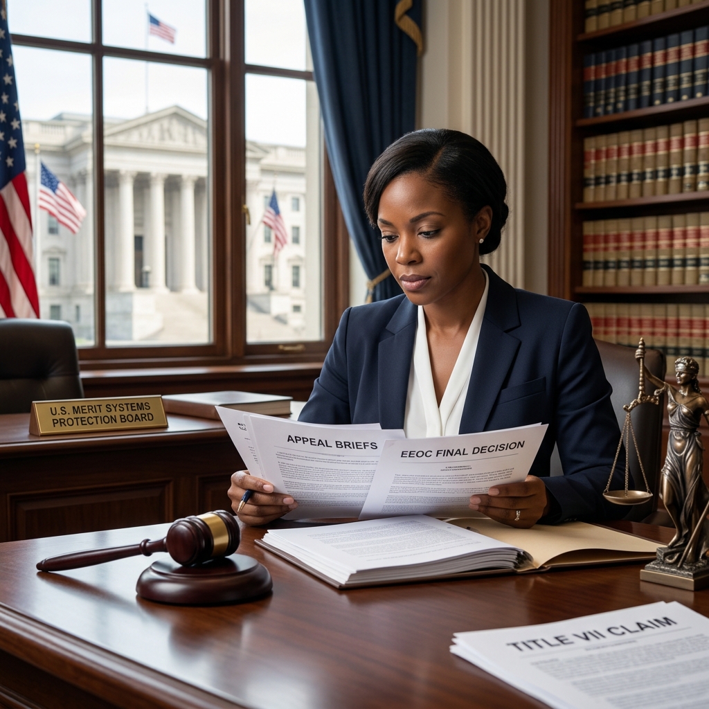 How federal civil rights laws protect workers from discrimination based on race, national origin, sex, and religion, and how those protections are enforced on appeal.