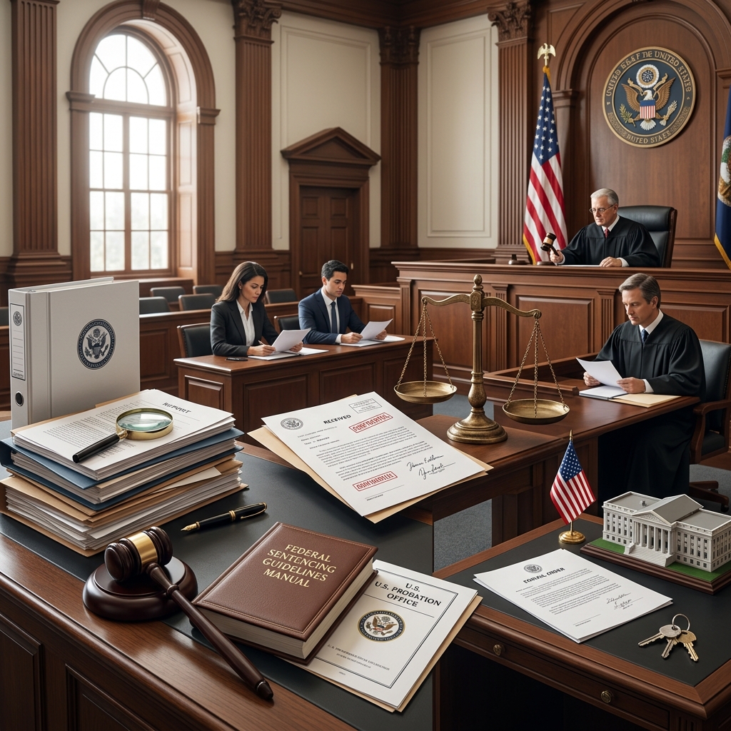A clear, practical guide to how federal judges decide sentences, from presentence reports and guidelines to hearings and appeals.