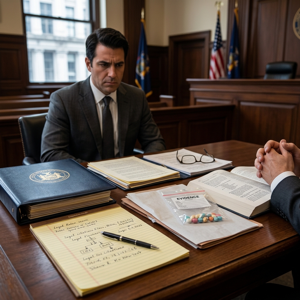 Learn how New York treats felony drug offenses, the penalties you may face, and the legal strategies that can protect your future.