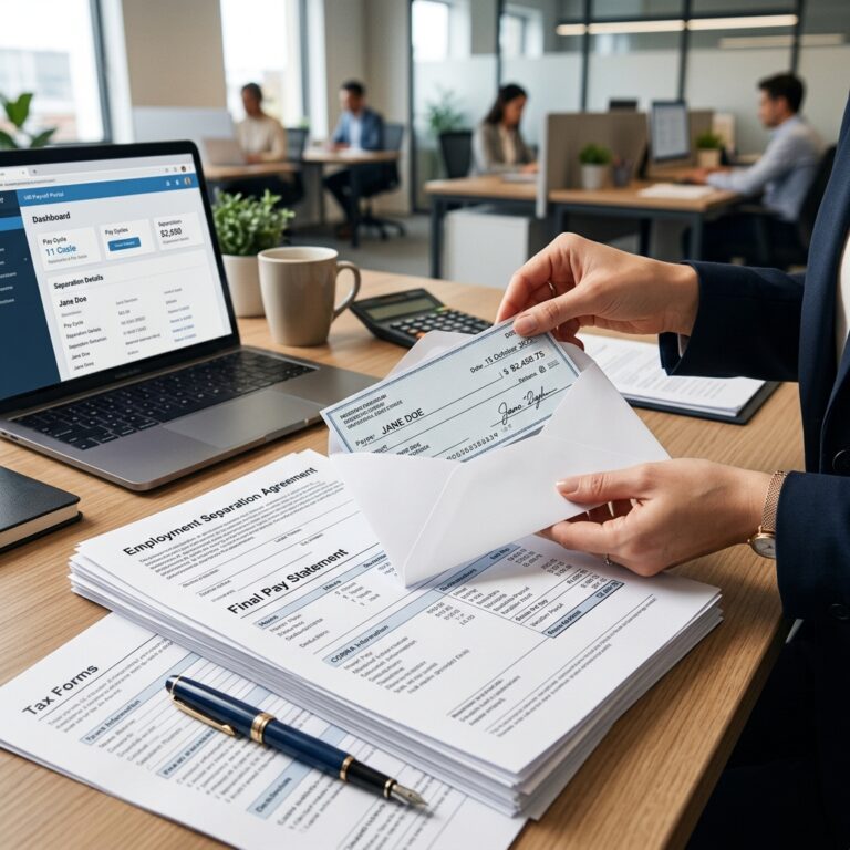 Understanding Final Paychecks After Employment Ends