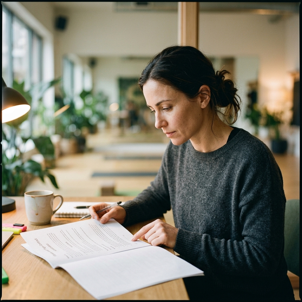 Learn how fitness and yoga contracts work, what they should include, and how to protect your rights before you sign.