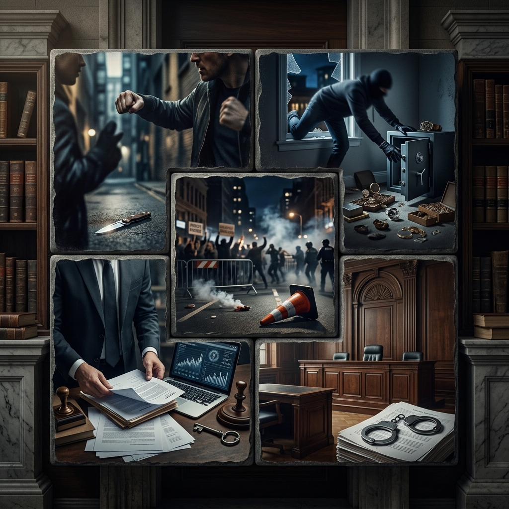 Understanding the Five Main Types of Criminal Offenses Learn how infractions, misdemeanors, felonies and other offense categories differ and why these distinctions matter in work and daily life.