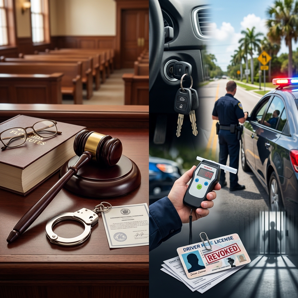 A practical guide to Florida’s DUI rules, penalties, and what happens after an arrest on the road.