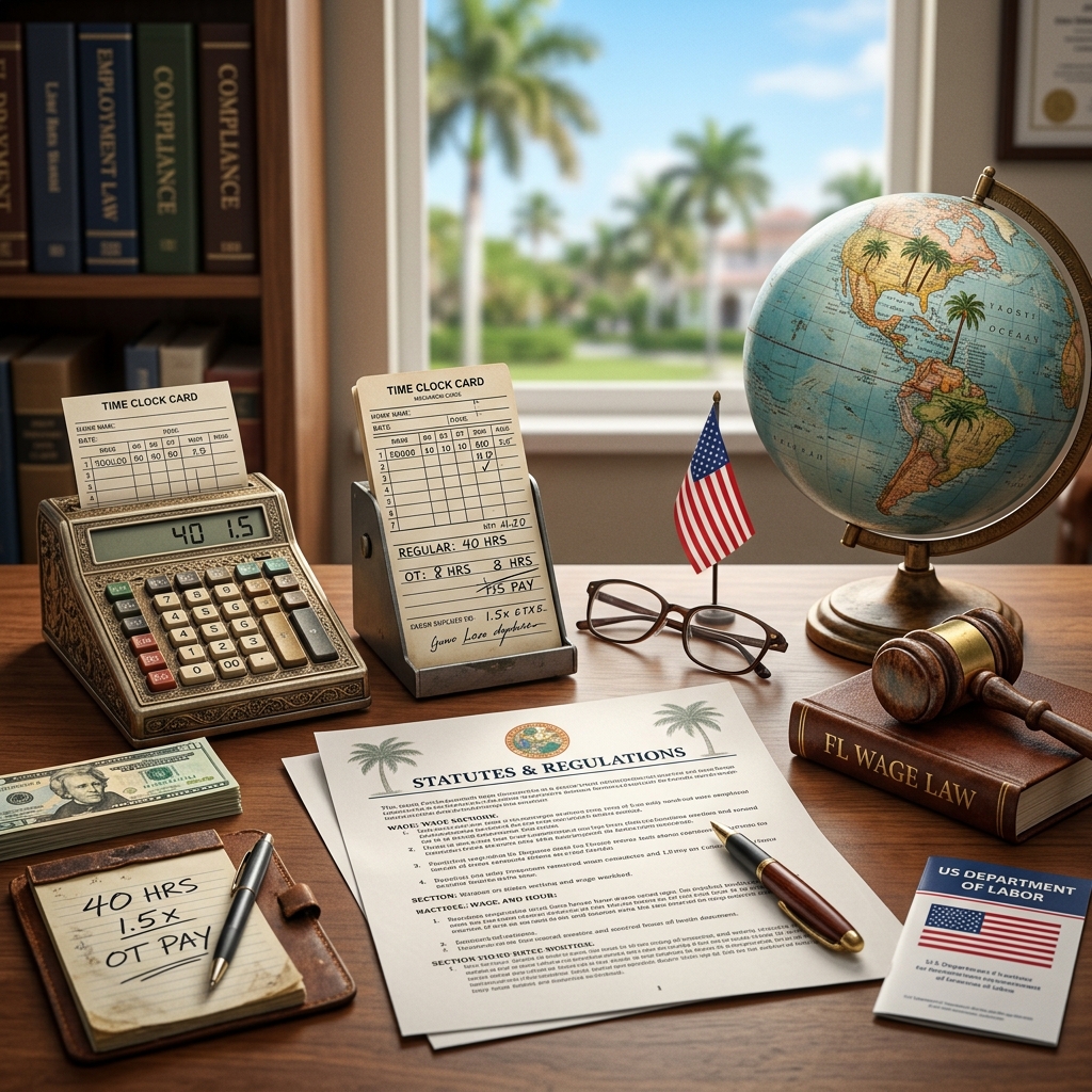 A practical guide to how overtime pay works for Florida employees and employers under federal and state law.