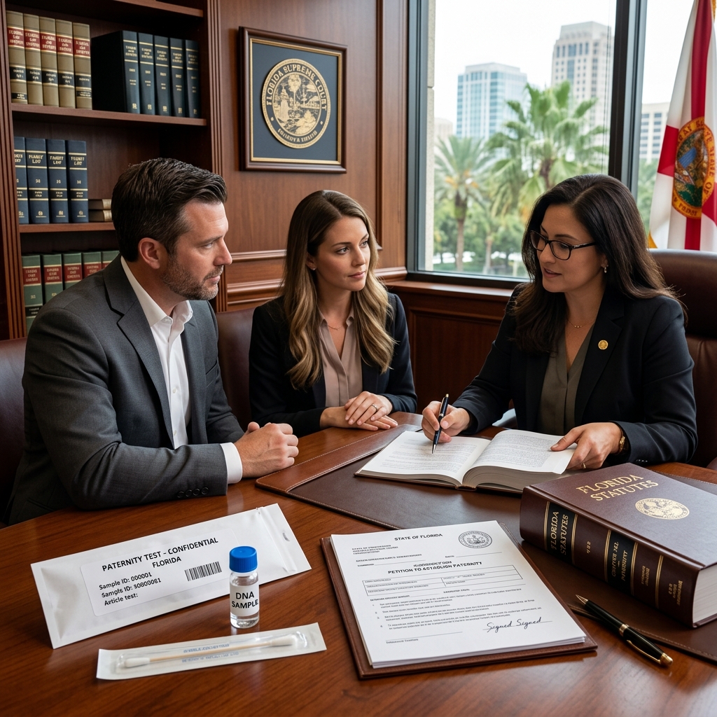 A practical guide to how paternity is established, tested, and challenged under Florida law for unmarried and married parents.