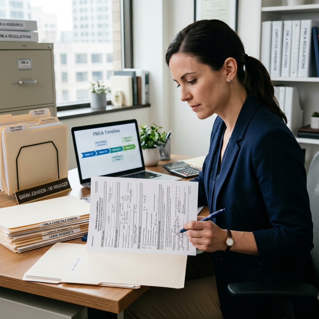 Learn when employers can request FMLA medical certifications, what forms must include, how timelines, privacy and disputes are handled.