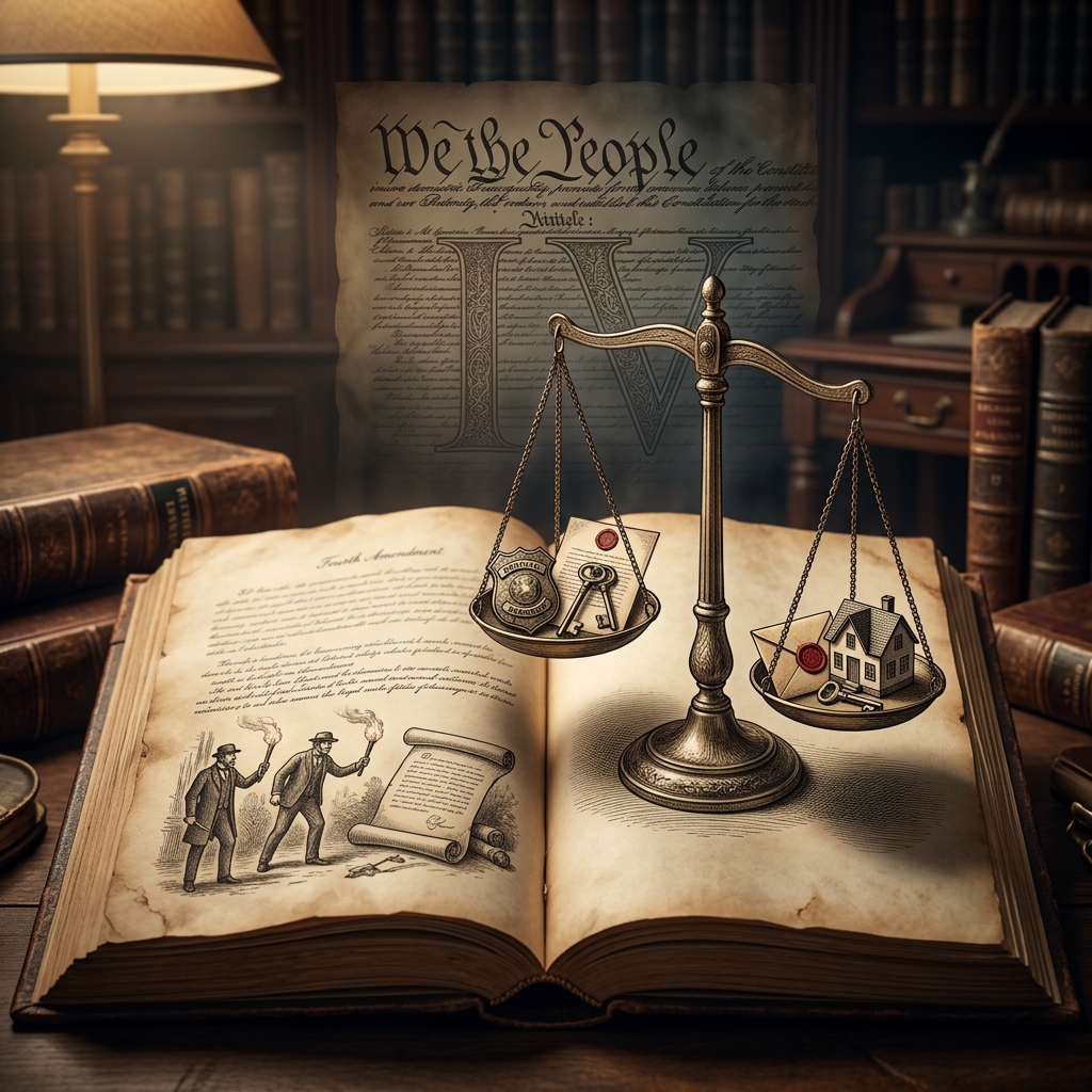 Explore how the Fourth Amendment protects privacy, limits police power, and shapes modern rules on searches, seizures, and warrants.
