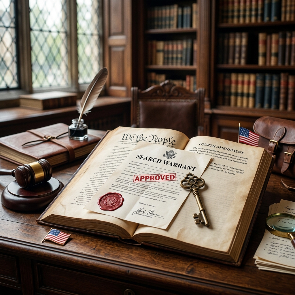 Understanding the Fourth Amendment Warrant Rule A practical guide to when police need a warrant, what “probable cause” means, and the key exceptions to the Fourth Amendment warrant rule.