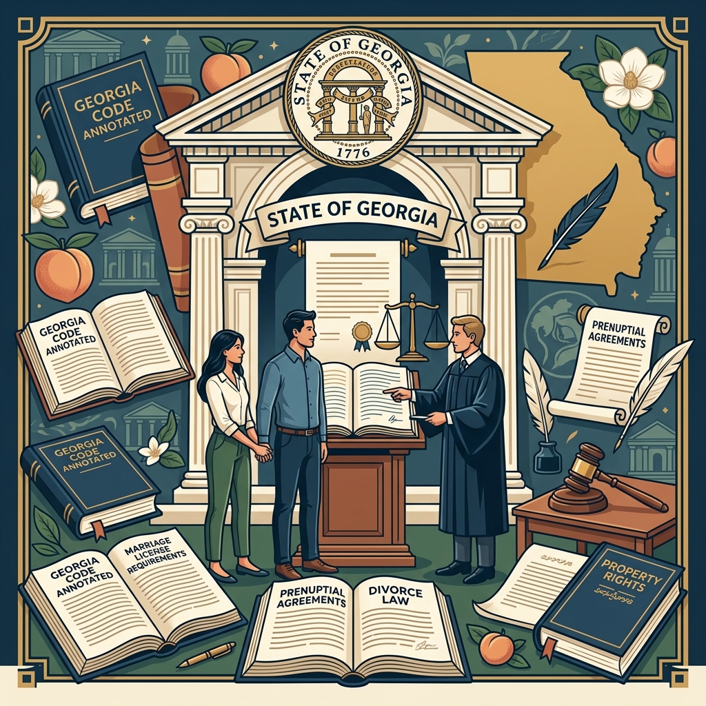 A practical guide to eligibility, licenses, ceremonies, and legal rules for getting married in Georgia.