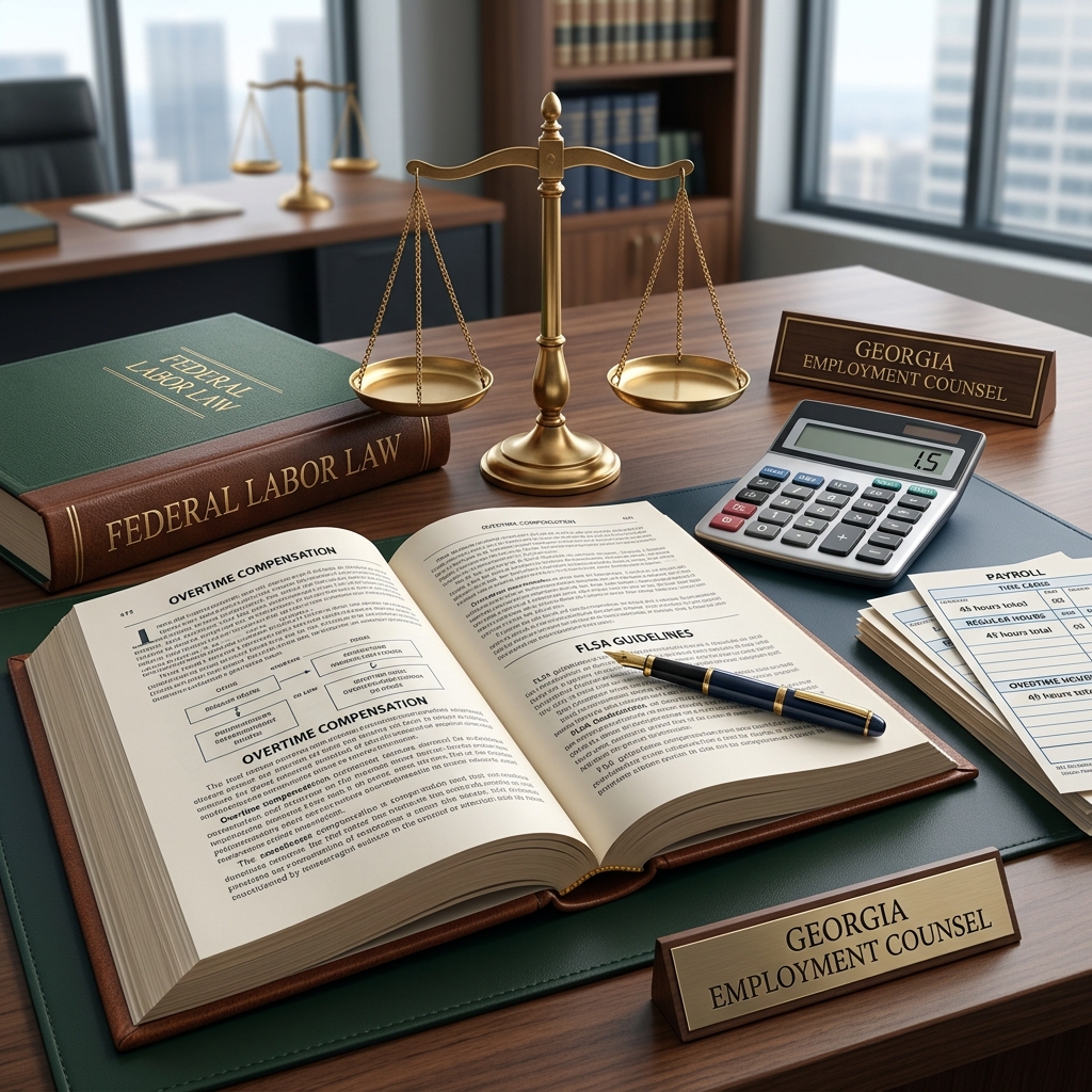 A practical, plain‑English guide to how overtime pay works in Georgia, who qualifies, and what employees and employers must do to stay compliant.