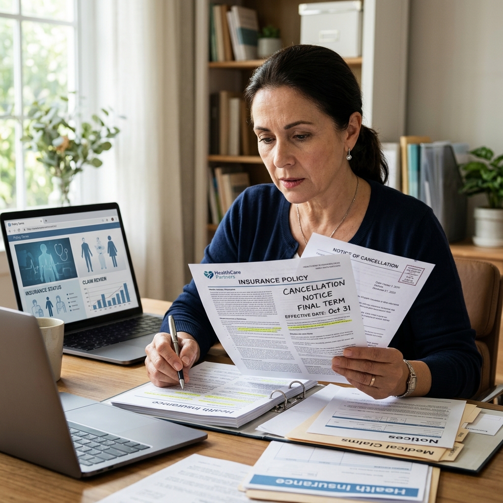 Learn when health insurers can cancel coverage, your rights when a policy ends, and how to transition safely to new health insurance without losing protection.