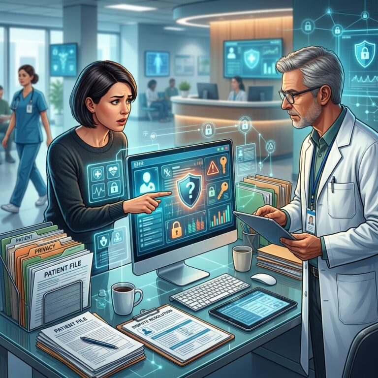 Understanding Health Record Privacy Disputes