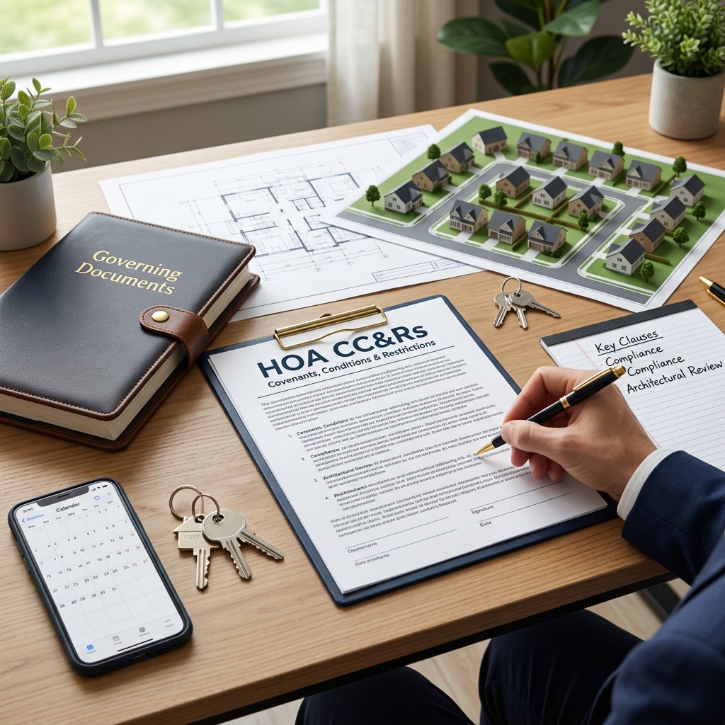 A clear guide to how HOA covenants shape property use, neighborhood standards, and homeowner obligations.
