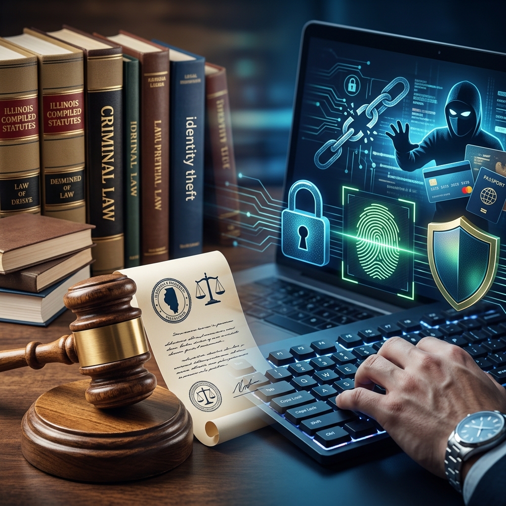 Understanding Illinois Identity Theft Laws A practical guide to Illinois identity theft laws, penalties, victim remedies, and steps you can take to protect yourself.