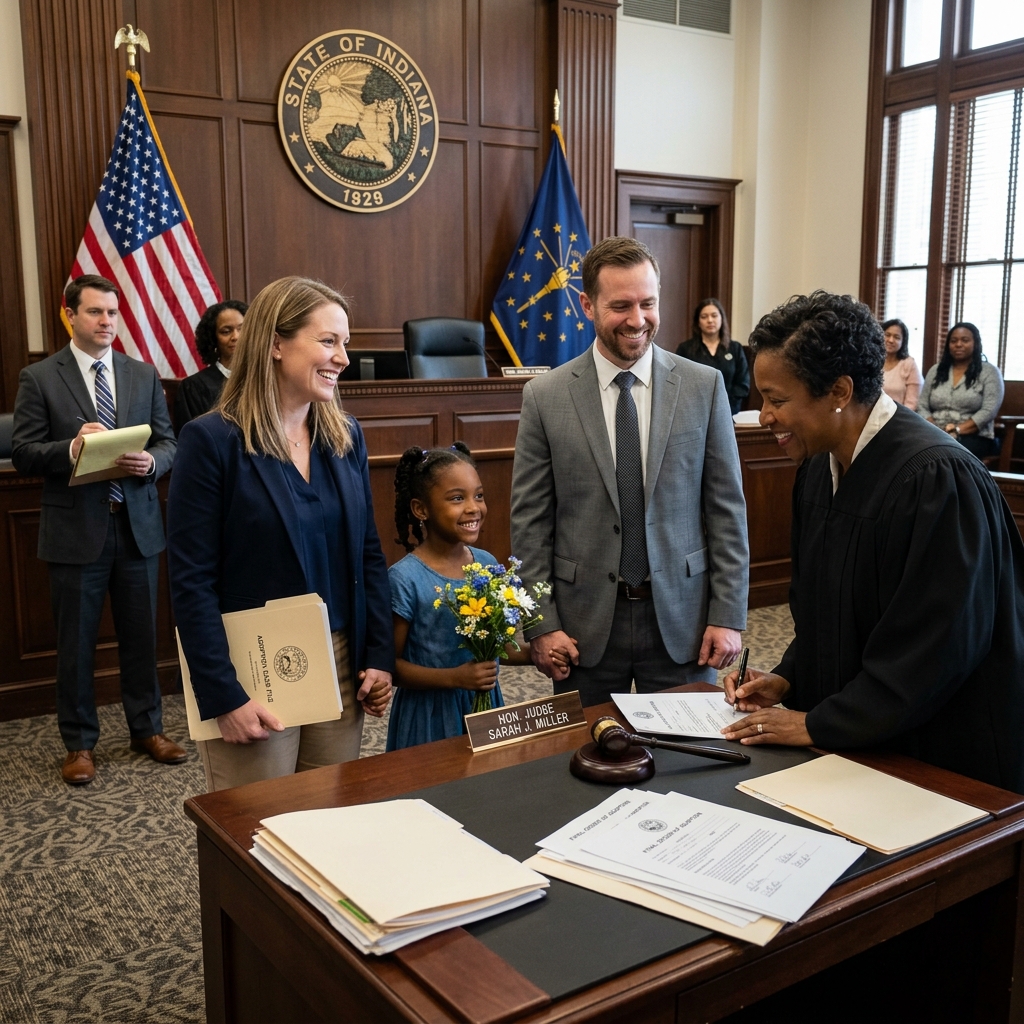 A practical guide to eligibility, consent, procedures, and protections under Indiana’s adoption laws for prospective parents and birth families.