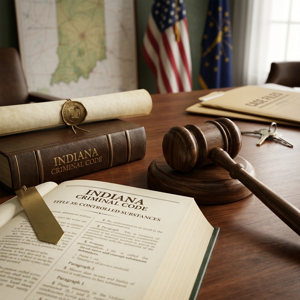 A practical guide to Indiana drug trafficking rules, felony levels, penalties, and your rights if you face a controlled substance charge.