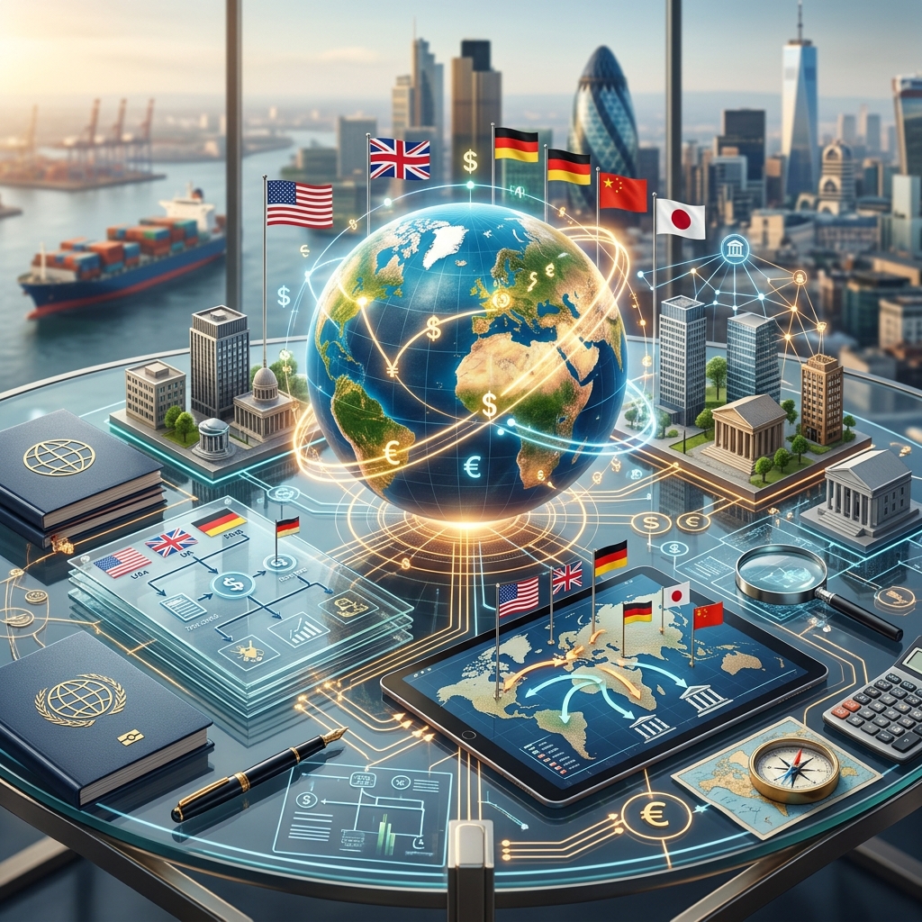 A practical guide to how countries tax cross-border income, avoid double taxation, and regulate multinational taxpayers.