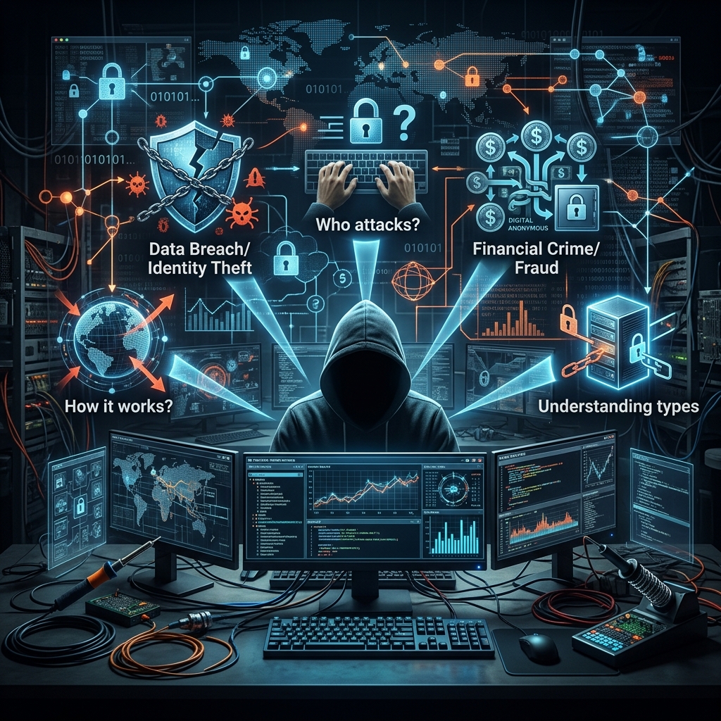 A practical guide to recognizing, avoiding, and responding to common internet crimes that affect individuals and businesses every day.