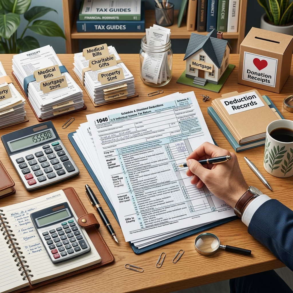 Learn when itemizing can lower taxable income and how to claim eligible expenses correctly.