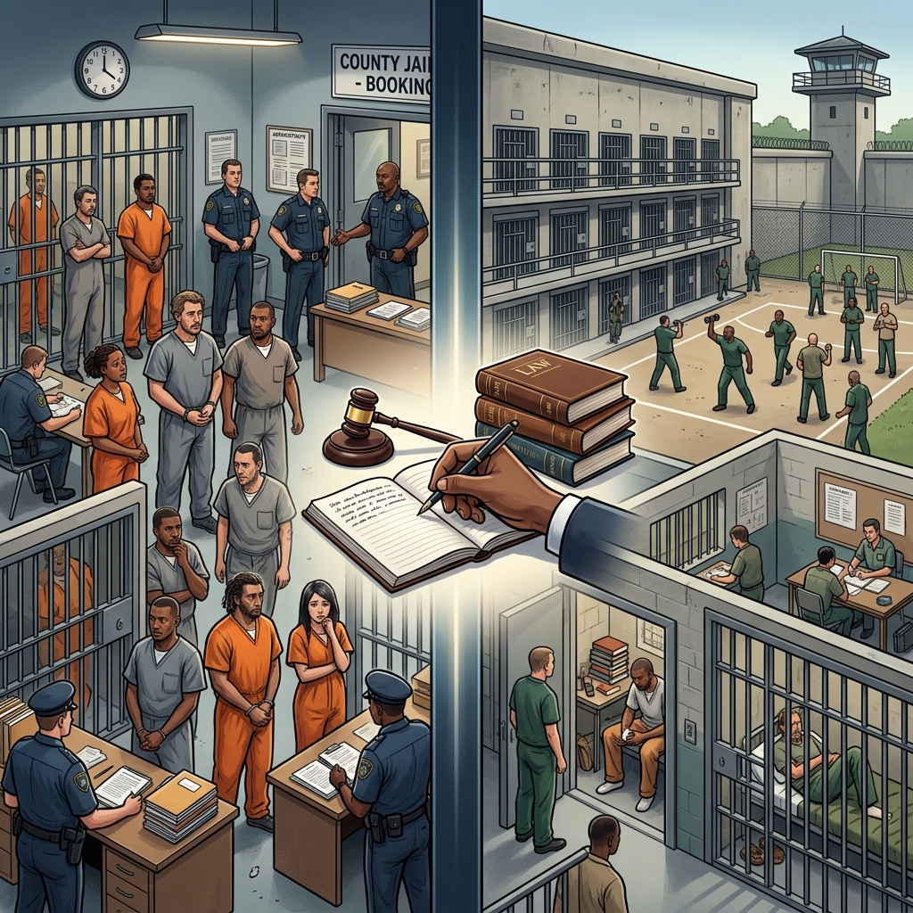 A clear, practical guide to the legal rules, rights, and procedures that shape life before, during, and after incarceration in the United States.