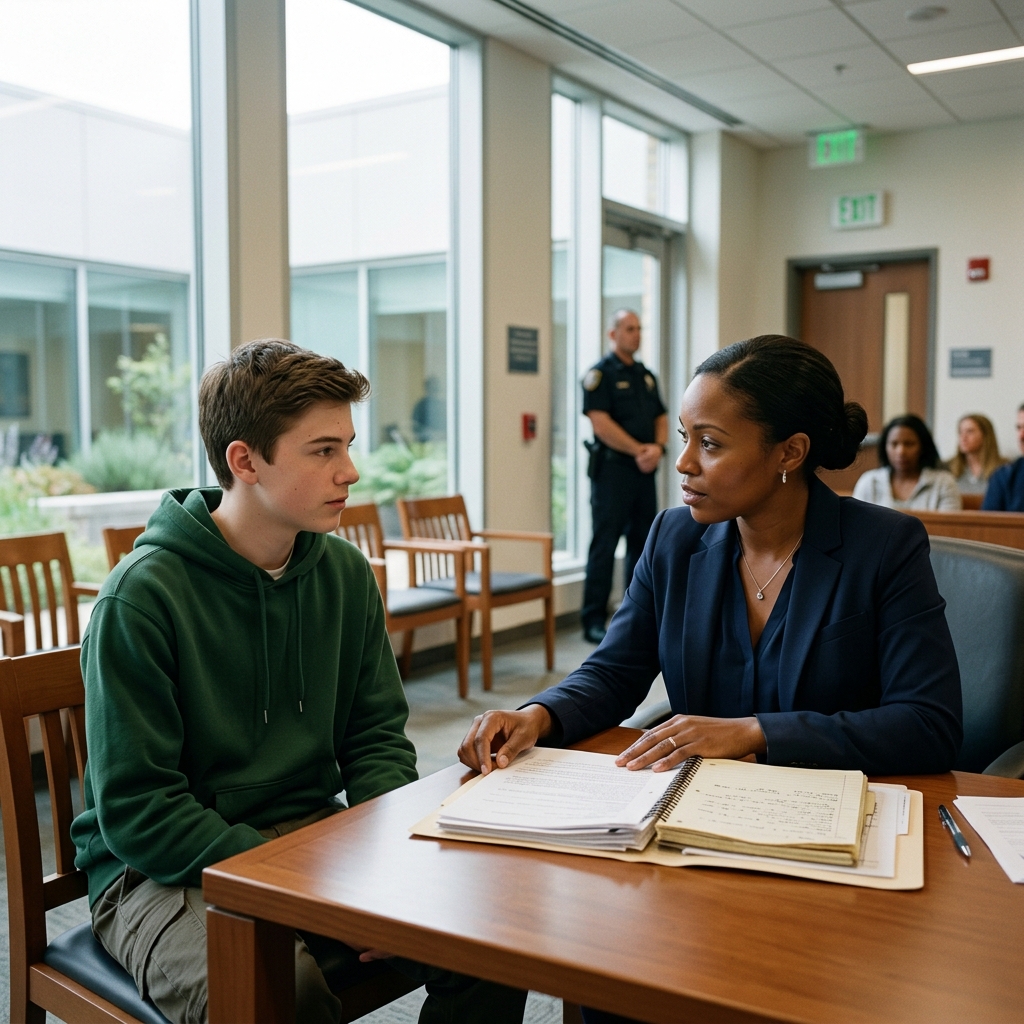 Understanding the Juvenile Justice System A clear, practical guide to how the juvenile justice system works, from first police contact through court outcomes and rehabilitation.
